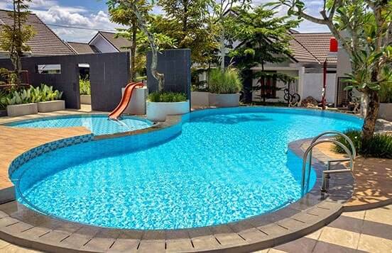 estetika kolam renang dibali