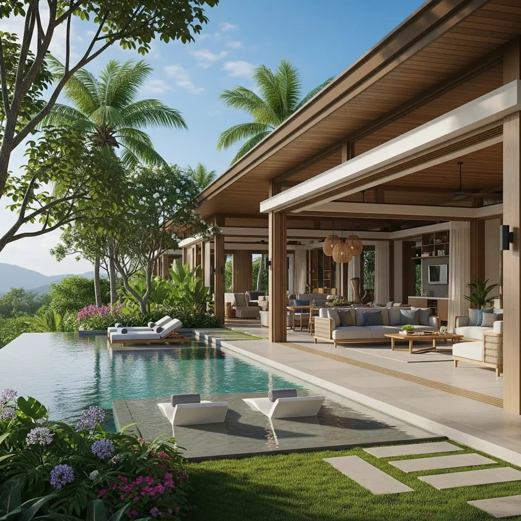privat villa tropis