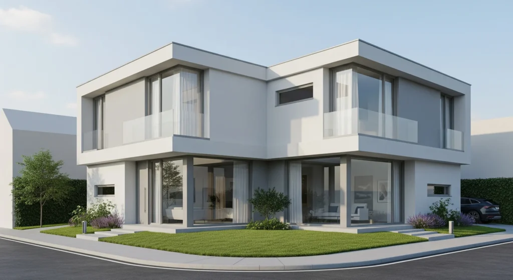 desain rumah hook minimalis