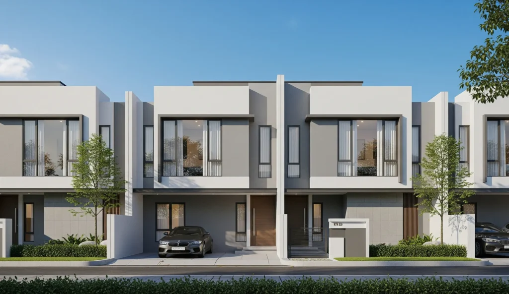 Rumah cluster modern